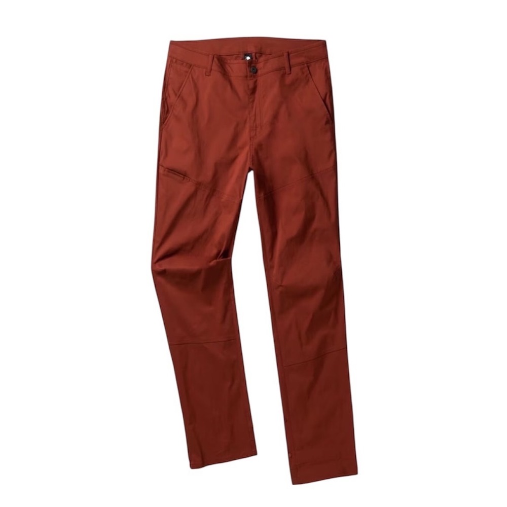 Mountain Hardwear Sustenpass Climb Pant Burnt Red Orange Size 38x32 Outdoor Gorp